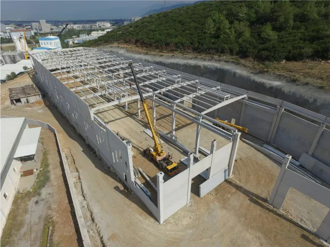 Bahadır Makine Fabrikası — saha görüntüsü